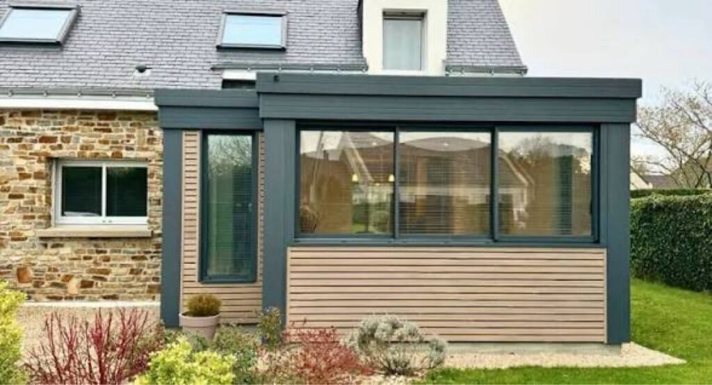 extension toit plat à Rouen